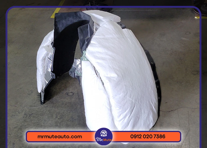 نکات تکمیلی در صداگیری صندوق و گلگیرها